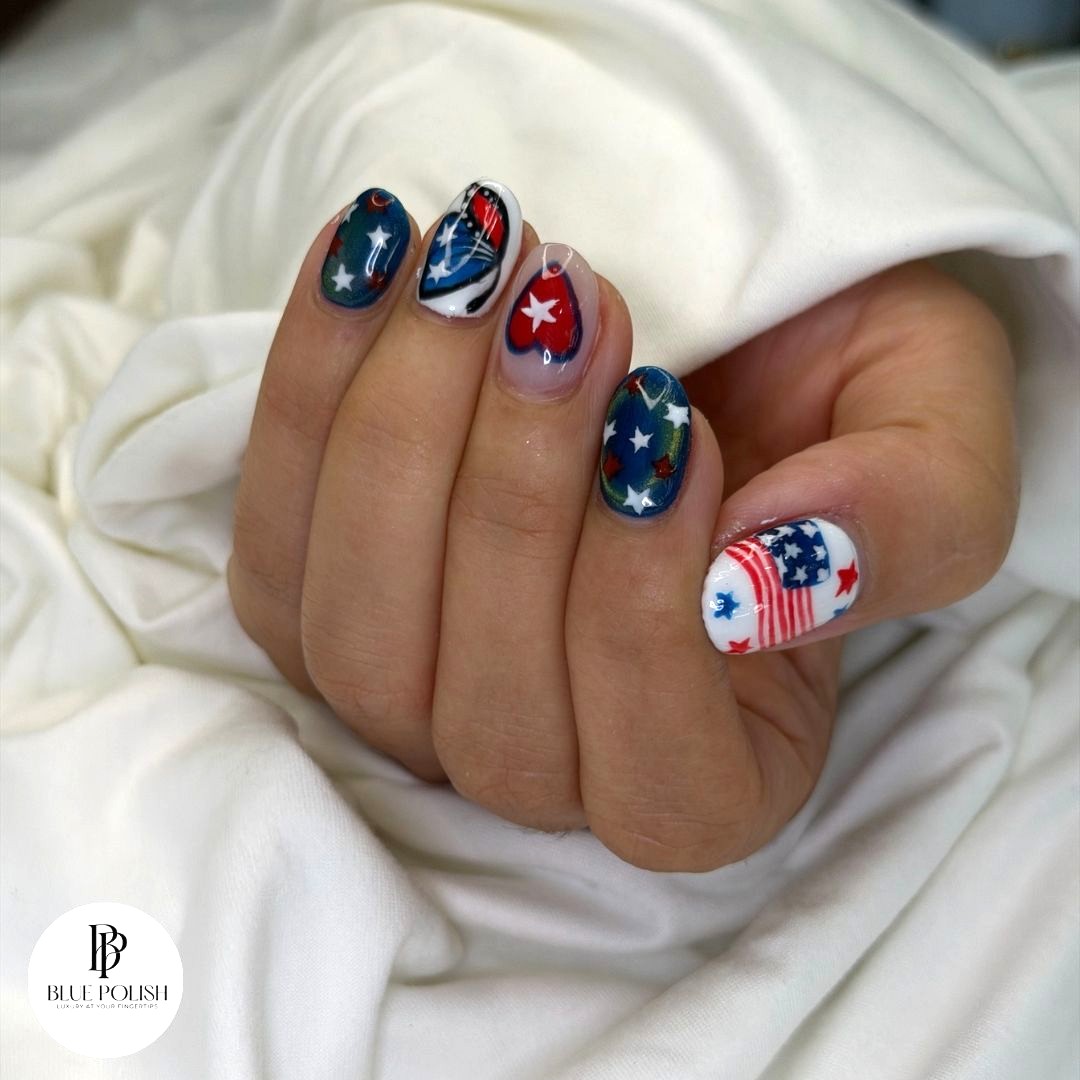 Blue Polish Nail Spa